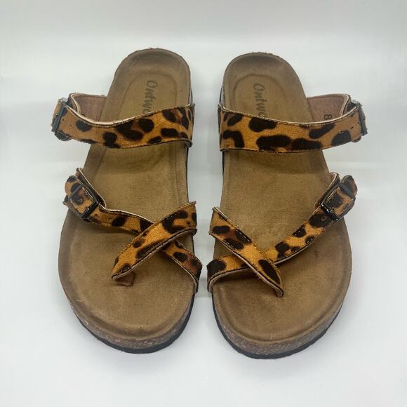 OUTWOODS BORK-30 SANDAL LEOPARD SIZE 8 - Picture 1 of 6